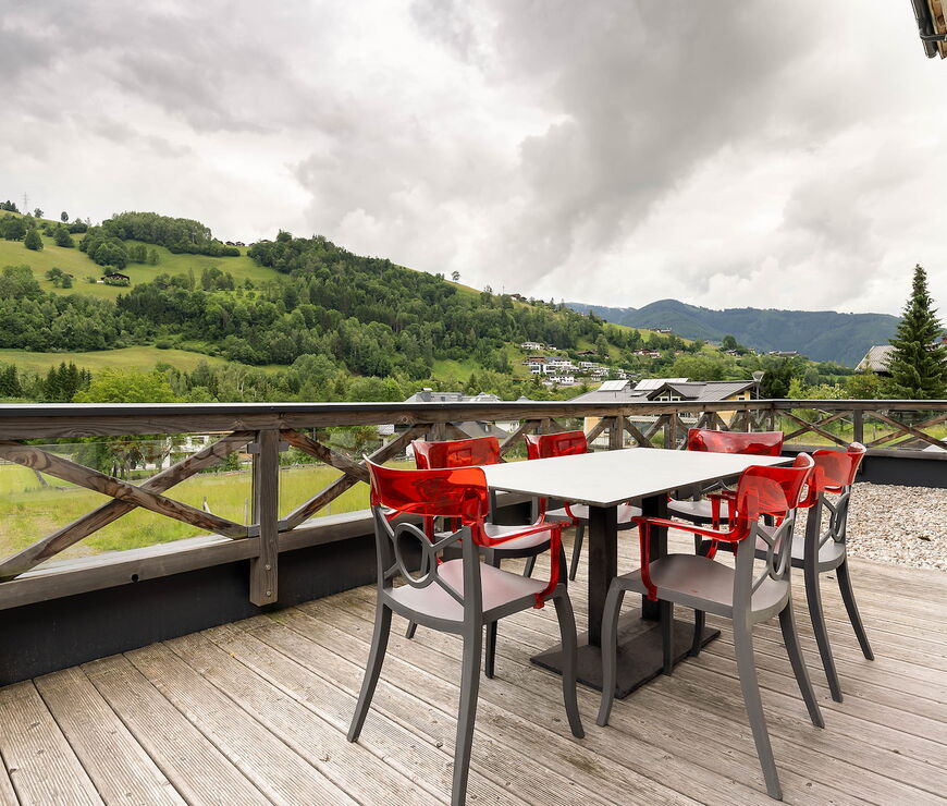 AvenidA Panorama Suites | Panorama Suite mit privater Sauna