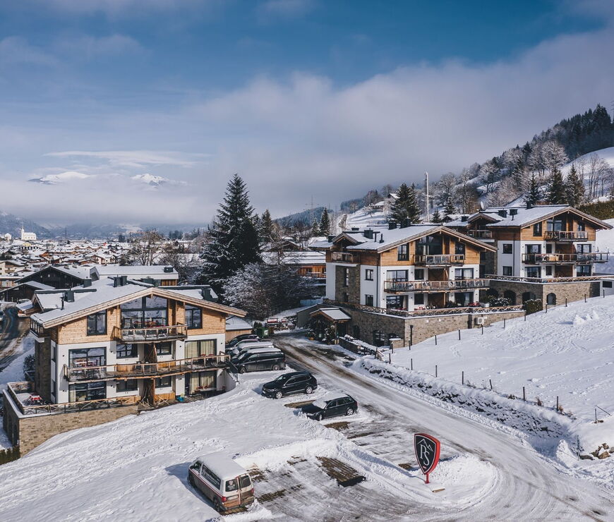 Avenida Panorama Suites Kaprun in the winter