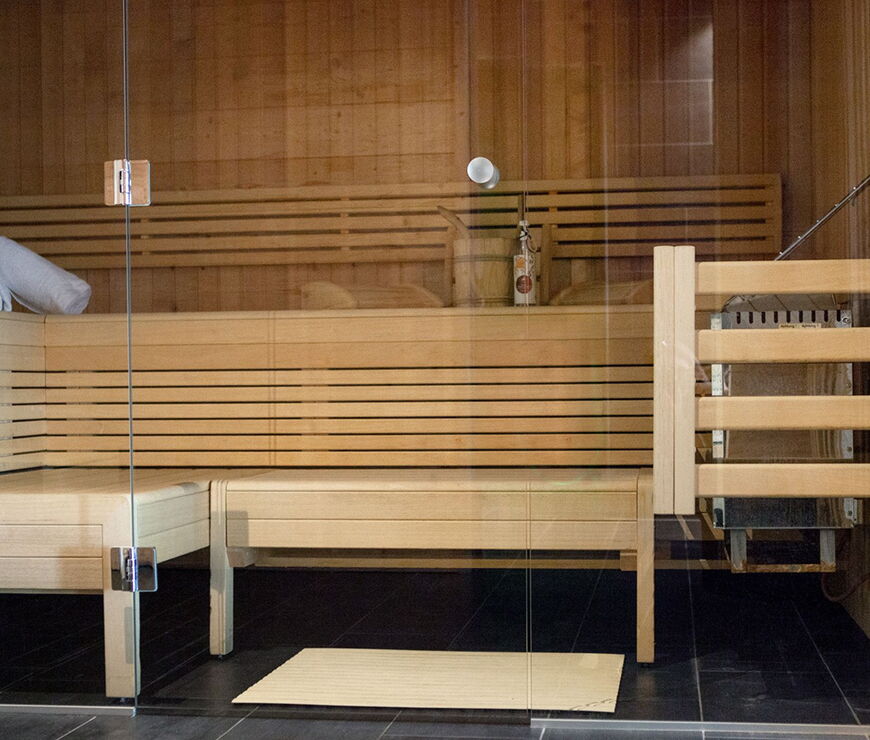 Avenida Panorama Suites Kaprun sauna area